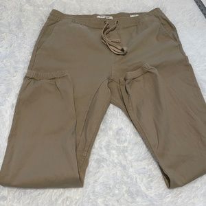 PacSun Kahki Slim Cargo Jogger Pants